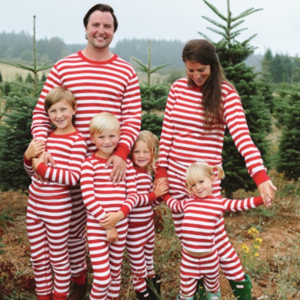 Women's Striped Long John Pajama Pants